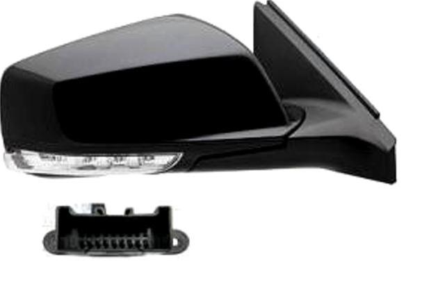 Right Mirror Outer Power Heated Signal & Puddle Lamp without Side Object Sensor for 2010-2012 Buick Lacrosse CXS