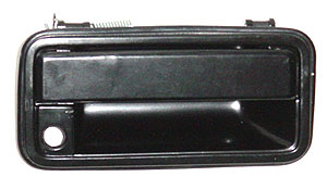 Right Hand Outer Front Door Handle for 1988-1994 C-K Pickup, Smooth Black