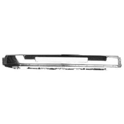Front Bumper Impact Bar with Air Intake for 2009-2013 Silverado 1500 & 2007-2013 Silverado 2500-3500, Chrome