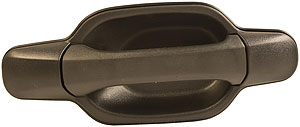 Left Hand Outer Rear Door Handle for 2004-2008 Crew Cab Colorado & Canyon, Black