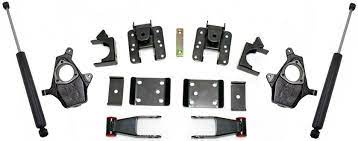 0.5 in. Lowering Kit with maxtrac Shocks for 2014-2016 GM 1500 2-4WD