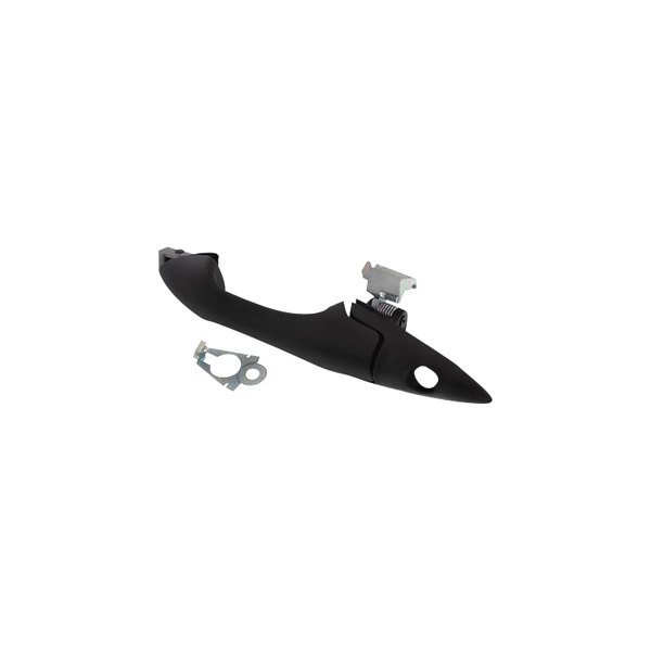 SHE2921-135-2 Right Hand Outer Front Door Handle Without Key Hole for 2005-2010 LHD Odyssey, Black