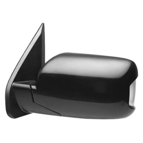 SHE2932-320-1 Left Hand Power Non-Heated Door Mirror with Signal Lmps & Memory for 2011-2015 Pilot, Textured Black