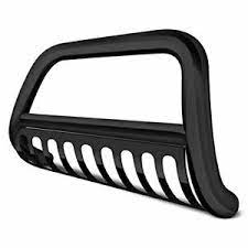 XD Black Bull Bar with Brushed Skid Plate for 2016-C Titan