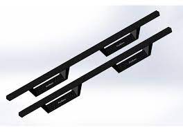 Textured Black Drop Step for 2019-C Silverado, Sierra 1500 Crew Cab