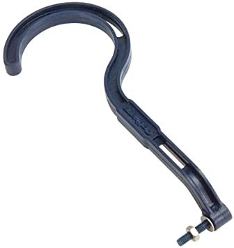 Optimate Hanging Hook - Black - Lightweight - Durable Design