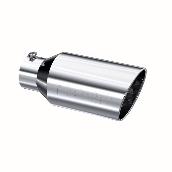 MBRT5129 5 in. Inlet 8 in. Round Outlet 18 in. Long 304 Stainless Pro Series Performance Gas & Muscle Car Exhaust -  MBRP