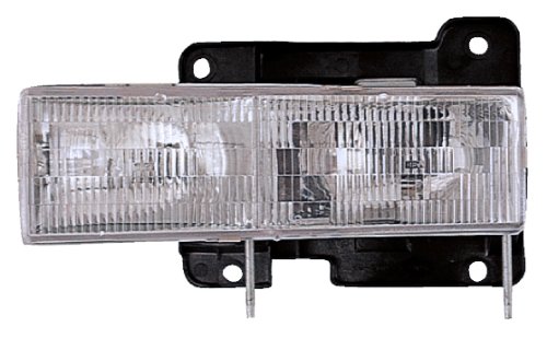 Left Handle Head Lamp with Composite Assembly for 1992-1994 Chevy Blazed