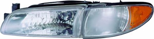 REGGM141-B001L Left Hand Head Assembly Composite Lamp for 1997-2003 Pontiac Grand Prix