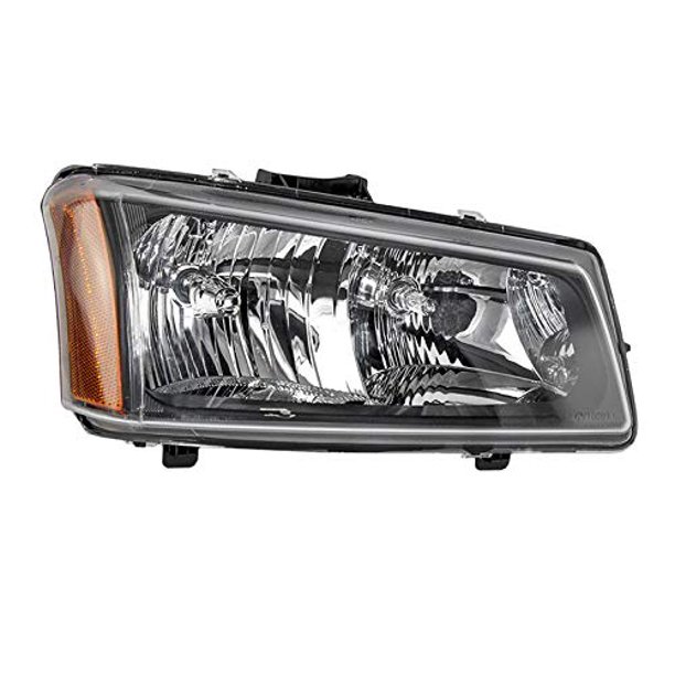 Right Smooth Bezel Headlight Assembly for 2003-2006 Silverado 1500
