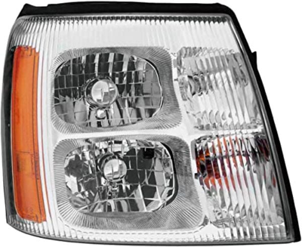 REGGM350-B001L Left Hand Head Assembly Composite Lamp for 2002 Cadillac Escalade