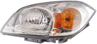 Left Hand Headlamp Assembly for 2006-2008 Cobalt LS-LT 2005-2008 & G5 2007-2009 2.4L