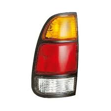REGTY689-B000R Access Cab Standrad Bed Amber, Red & Clear Lens Regular Cab Right Hand Taillamp Assembly for 2000-2006 Tundra
