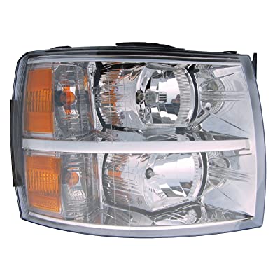 Chevrolet Left Handle Head Lamp Assembly Composite for 2009-2013 Silverado