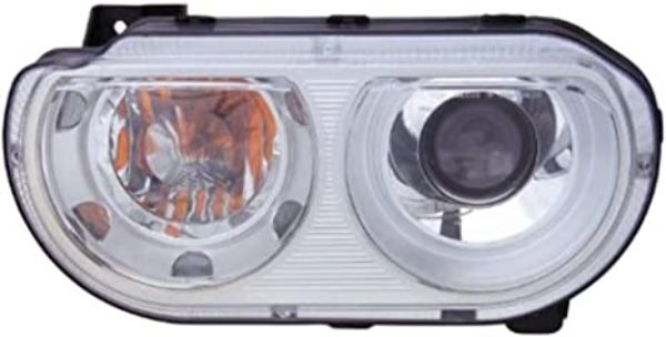 Left Hand Head Assembly Composite Lamp for 2008-2014 Dodge Challenger