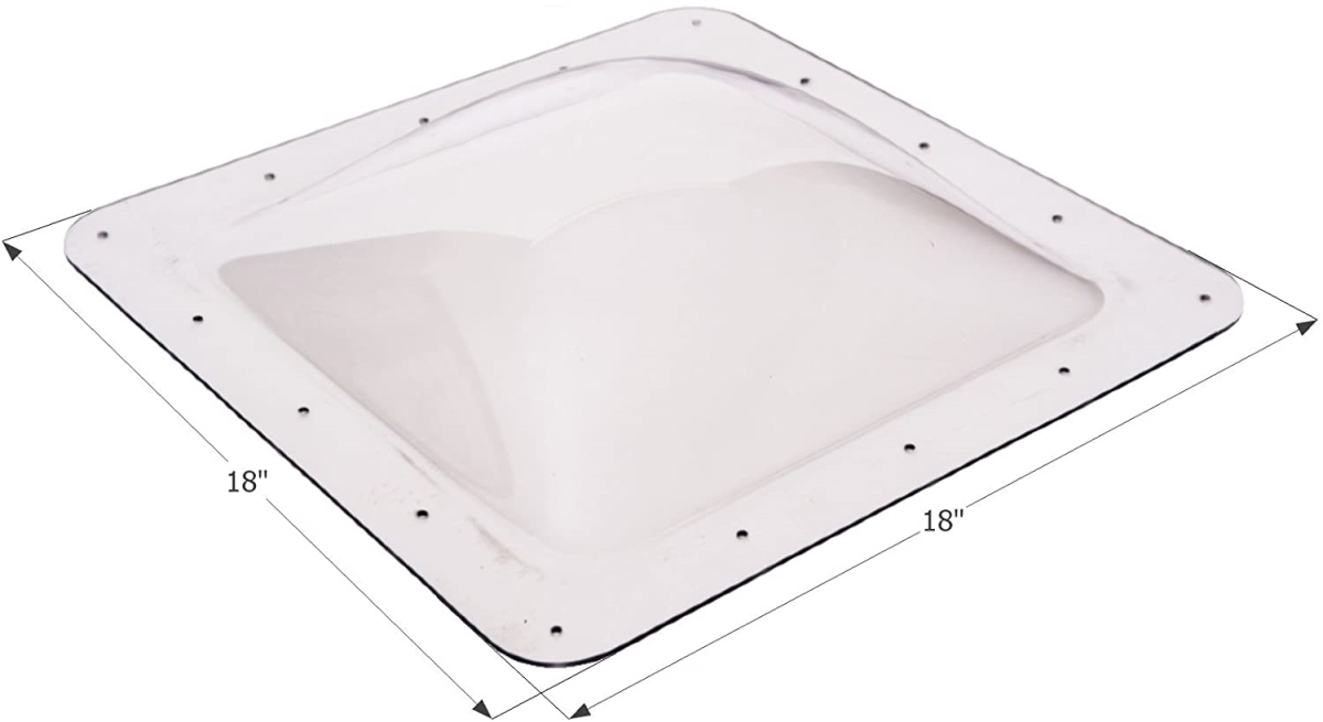 14 x 14 x 4 in. SL1414 RV Skylight - Clear