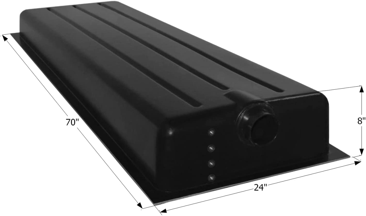 Holding Tank, HT192B-ED, with 3 in. Spigot & 4 Level Sensors