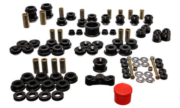 ENG16.18105G Hyper-Flex Master Bushing Set for 1997-2001 Acura Integra GS - Black