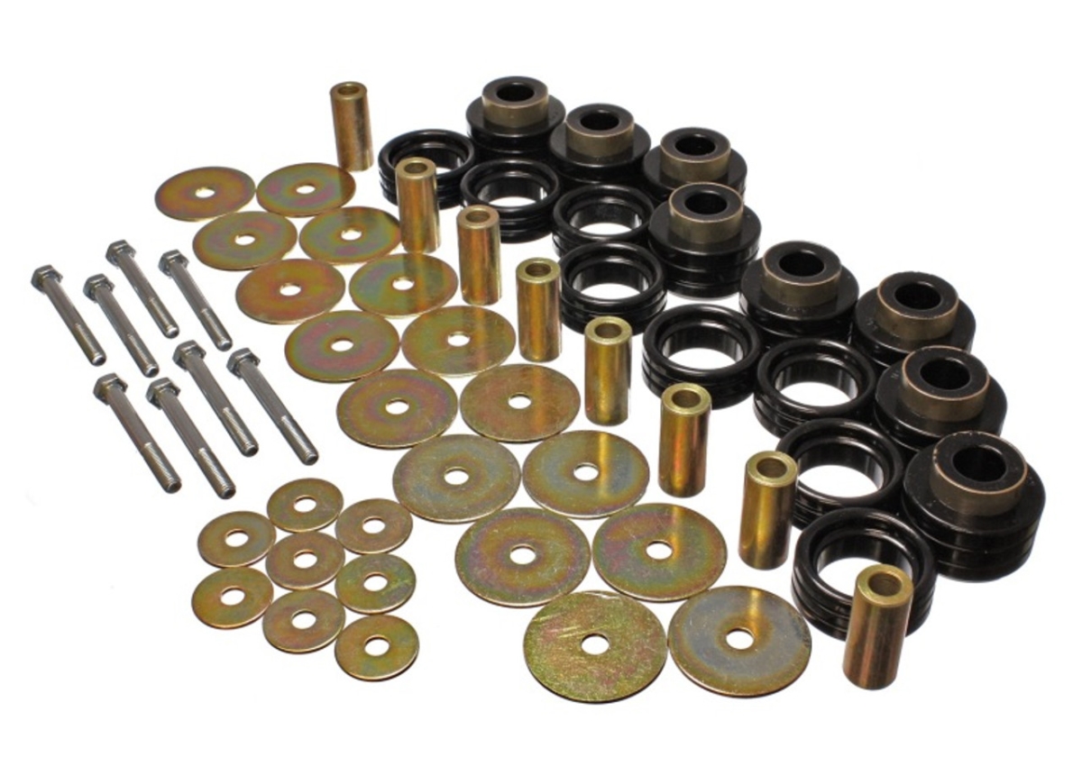 ENG5.4112G Hardware Body Mount Set, Black