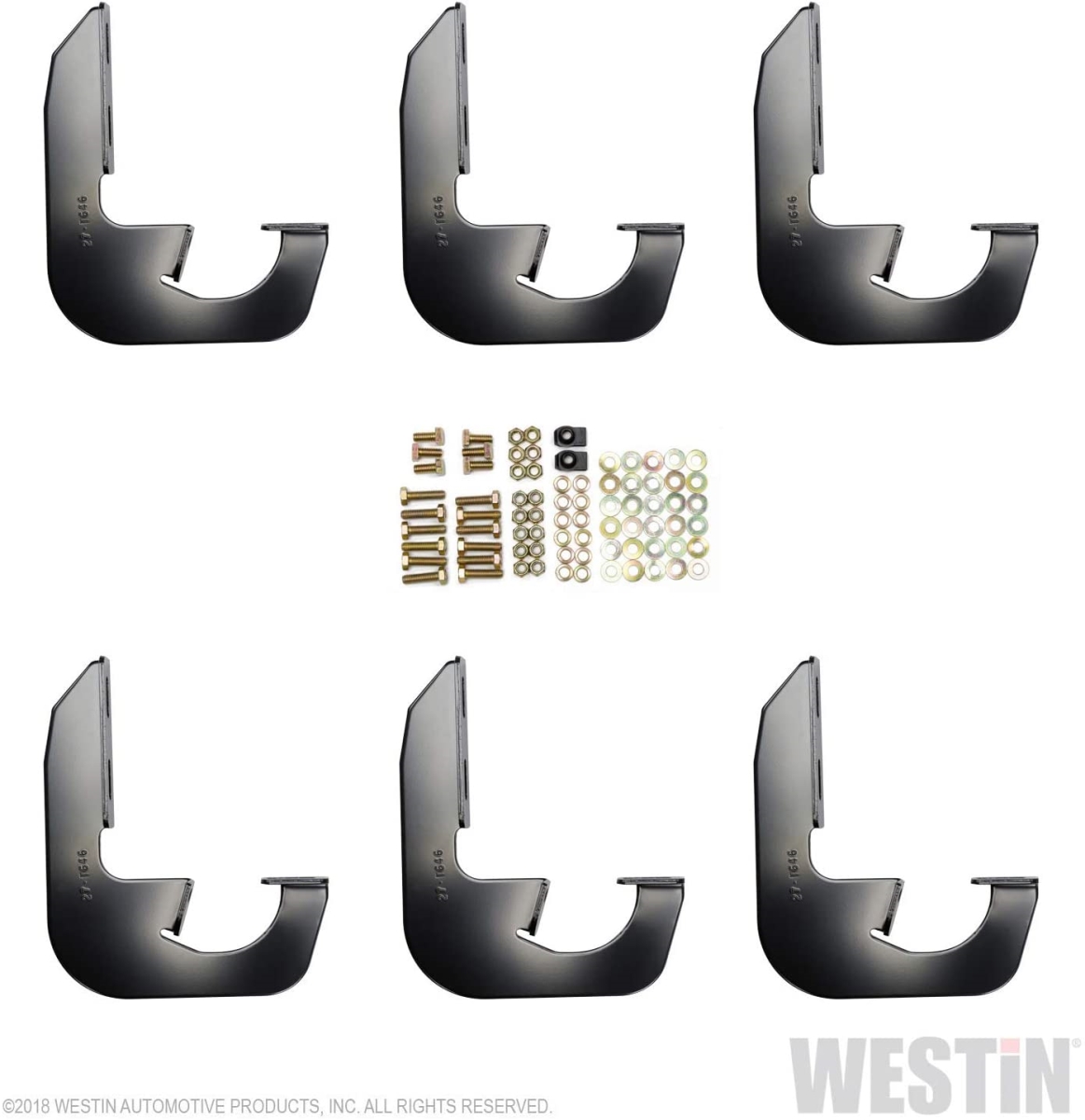 WES27-1595 Running Board Mount Kit for 2004-2012 Chevrolet Colorado