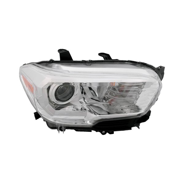 REGTY1289-B001R Composite Halogen without LED DRL & Fog Lamps Right Hand Headlamp Assembly for 2016-2018 CHR Bezel Tacoma