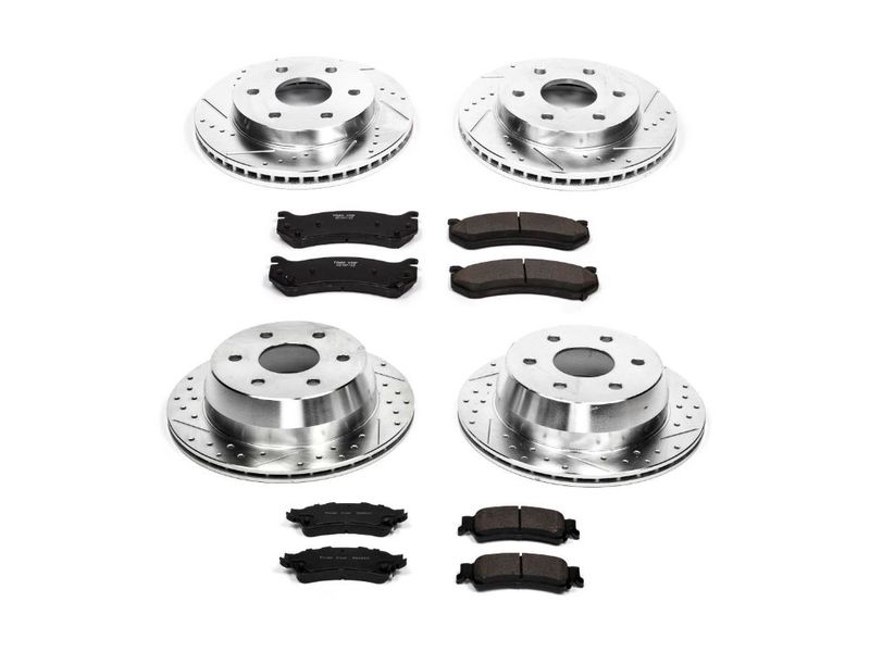 Powerstop PSBKOE6542 Autospecialty Stock Replacement Brake Kit