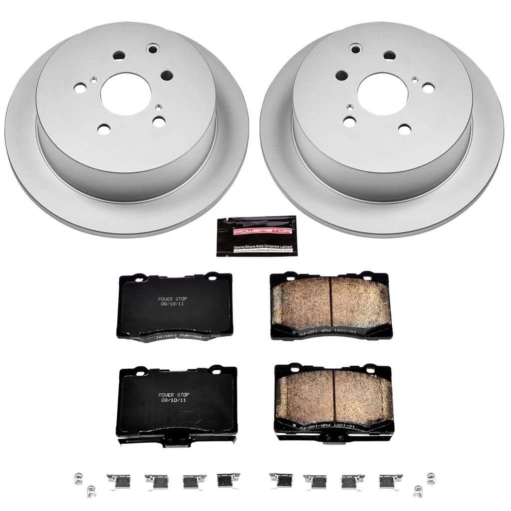 Powerstop PSBCRK5864 Z17 Coated Brake Kit