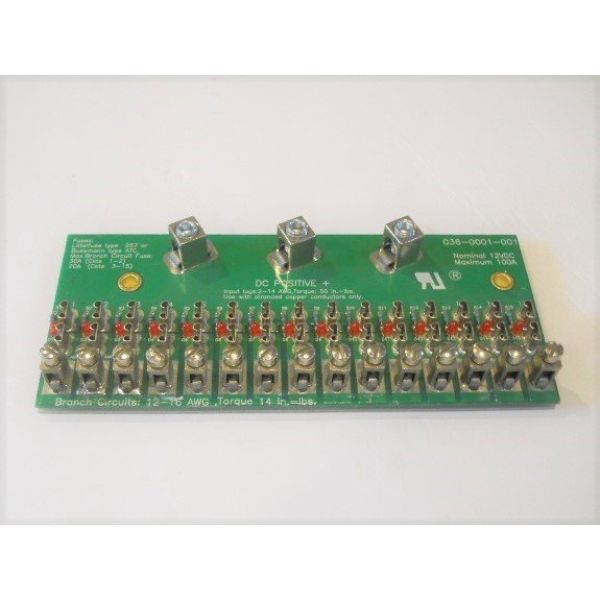 Picture of AP Products APPM036-0001-001 5300 Series 15 Position DC Fuse Board