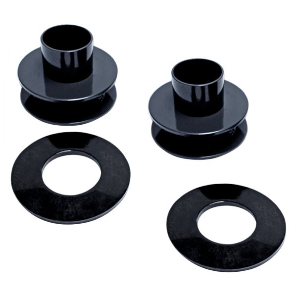 BOD50207-FD Front Leveling Coil Spring Spacers with Shock Extensions for 2005-2009 Ford F250, Black