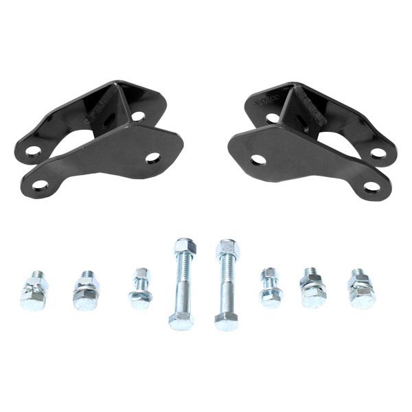 Rear Shock Angle Correctors for 1988-1998 Chevy CK Pickup, Gray