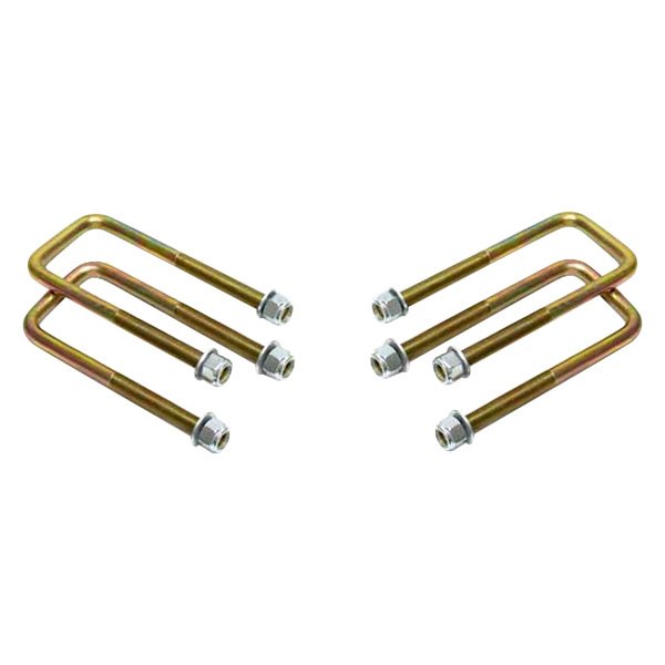 MXT910102 Axle U-Bolt with Thick Nuts & Washers for 2 in. Lift Blocks for 2007-2014 Toyota Tundra, Set of 4