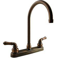 J-spout RV Kitchen Faucet - Oil Rubbed Bronze