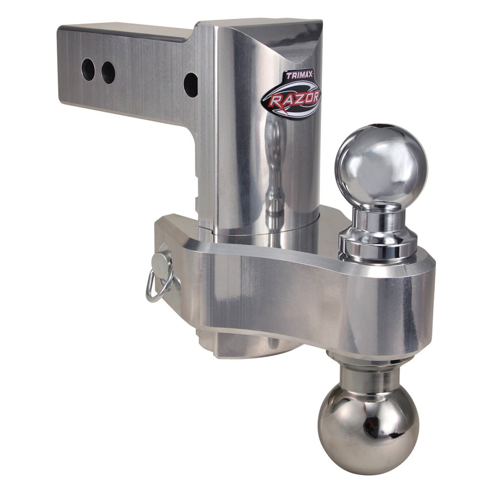 2.5 in. 6 Pin & Clip Aluminum Drop Hitch for Receivers