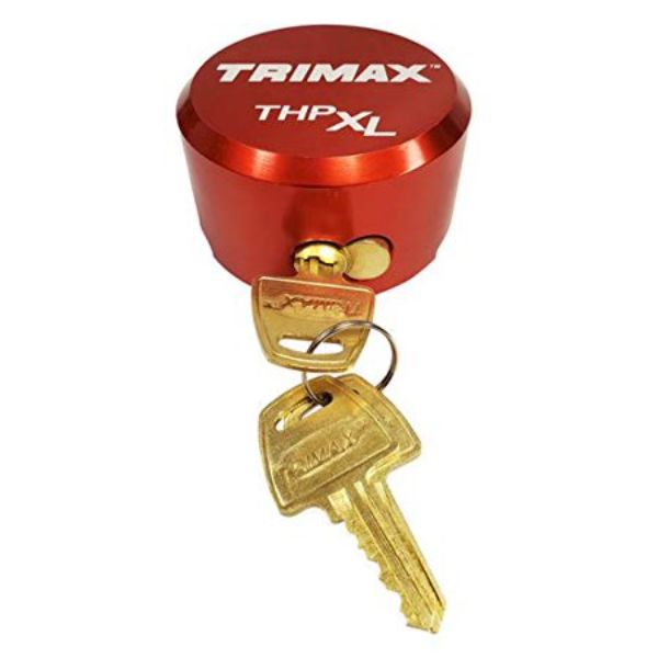 WYETHPXL-AL RD Solid Aluminum Hockey Puck Internal Shackle, Red