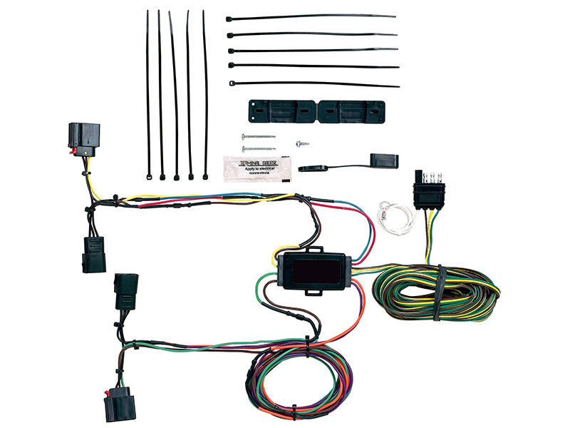 BLUBX88282 EZ Light Wiring Harness Kit for 2007-2013 Grand Cherokee