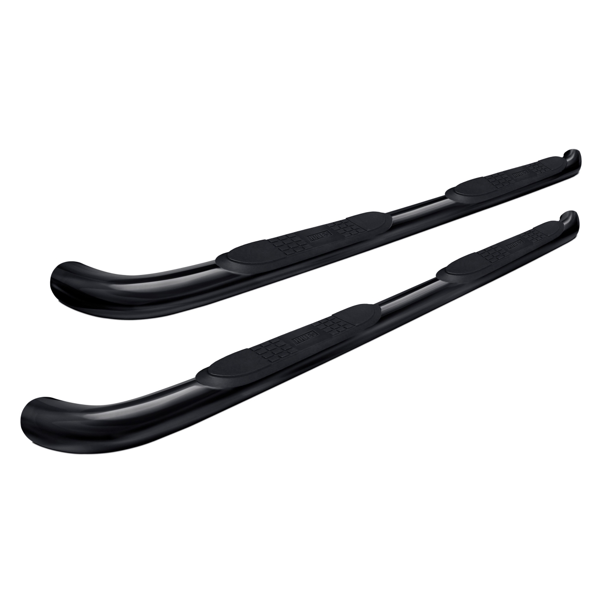 ARI204009 3 in. Cab Length Black Round Side Bars for 1999-2013 Chevy Silverado 1500
