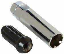 12 mm x 1.25 Short Shank, Black