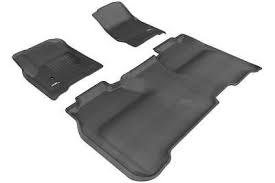 Black 1st & 2nd Row for 2014-2018 Silverado 1500, 2015-2019 Silverado 2500 3500 Crew Cab Kagu