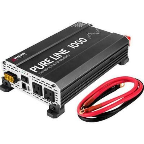 Wagan WAG3804 1000W ETL Pureline Power Inverter