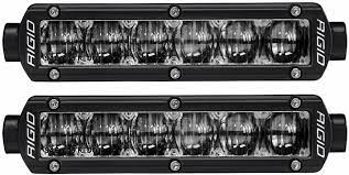 6 in. SR-series SAE Fog Light, Set of 2