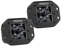 RIG212213BLK D-series Pro Spot Light, Midnight - Set of 2