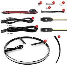 2015-2018 Adjustable Wheel Ring Light Kit XKchrome App Controlled with Turn Signal Function, 4 Piece