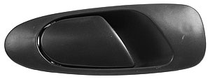 Right Hand Rear Outer Door Handle for 1992-1995 Civic, Black