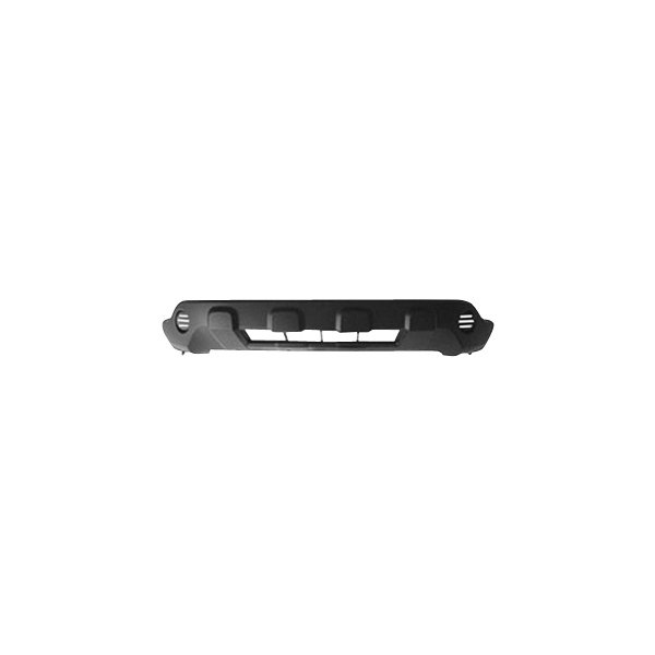 SHE2927-87A-0 Front Lower Bumper Cover without Fog Lamp Holes for 2007-2009 Honda CR-V, Matte Dark Grey