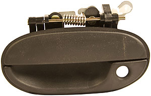 Left Hand Outer Door Handle for 2010 & 1997-1999 Accent, Black