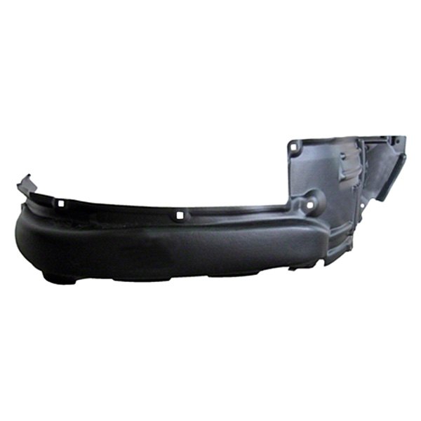 Front Passenger Fender Liner - Black - 1.87 lbs - Durable Plastic