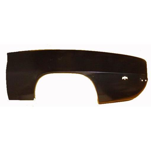 Left Hand Quarter Panel Skin with Bird Marker Light Hole for 1969 Firebird