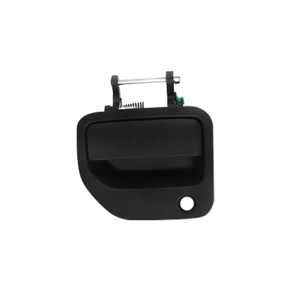 Left Hand Outer Front Door Handle with Hole for 2007-2014 Ridgeline, Primed Black
