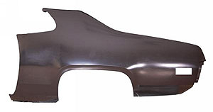 Complete Left Hand Quarter Panel for 1971 2 Door Satellite & Roadrunner