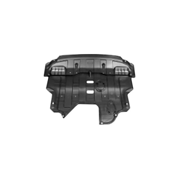 Lower Engine Cover Splash Shield for 2017-2018 Kia Forte, Matte Black